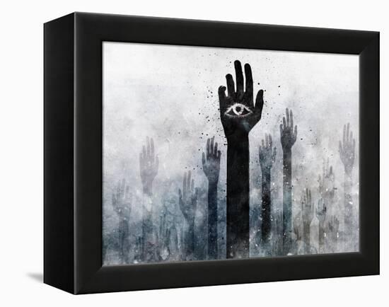 The patient-Alex Cherry-Framed Stretched Canvas