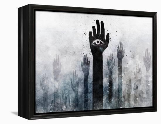 The patient-Alex Cherry-Framed Stretched Canvas