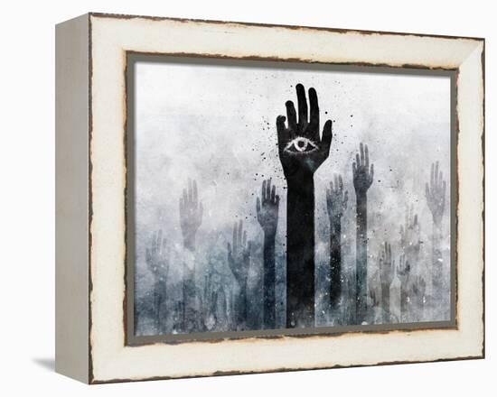 The patient-Alex Cherry-Framed Stretched Canvas