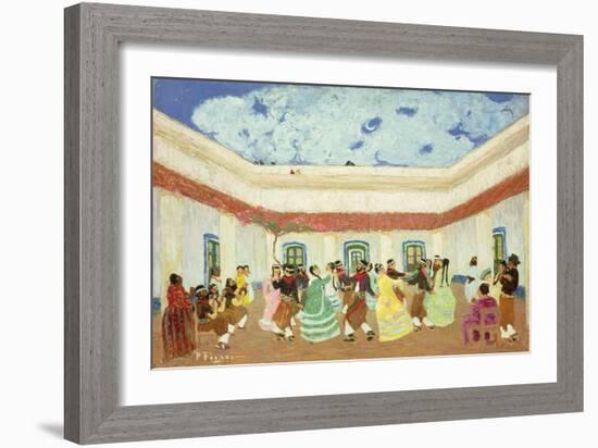 The Patio-Pedro Figari-Framed Giclee Print