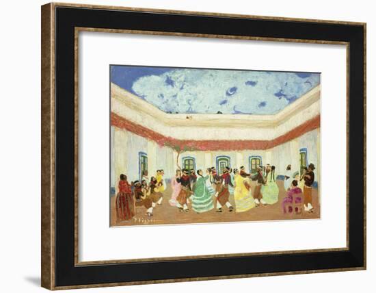 The Patio-Pedro Figari-Framed Giclee Print