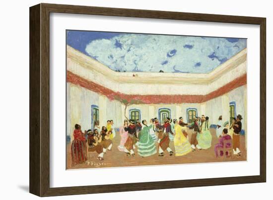 The Patio-Pedro Figari-Framed Giclee Print