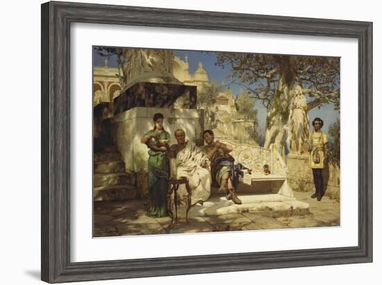 The Patrician's Siesta, 1881-Henryk Siemiradzki-Framed Giclee Print