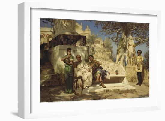 The Patrician's Siesta, 1881-Henryk Siemiradzki-Framed Giclee Print