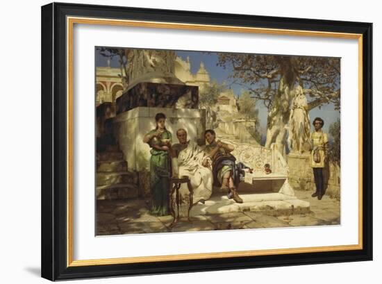 The Patrician's Siesta, 1881-Henryk Siemiradzki-Framed Giclee Print