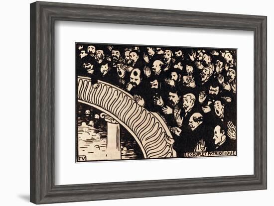 The Patriotic Ditty-Félix Vallotton-Framed Giclee Print