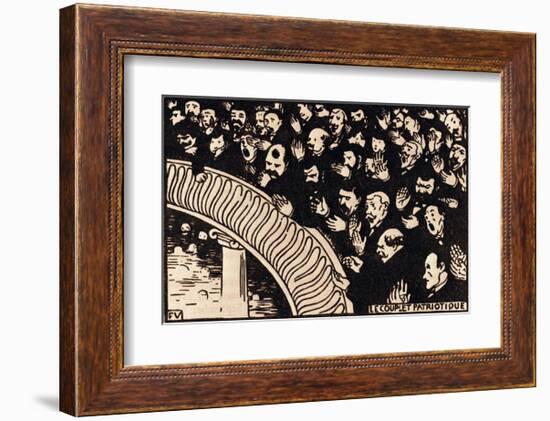 The Patriotic Ditty-Félix Vallotton-Framed Giclee Print