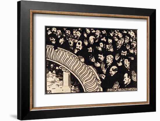 The Patriotic Ditty-Félix Vallotton-Framed Giclee Print