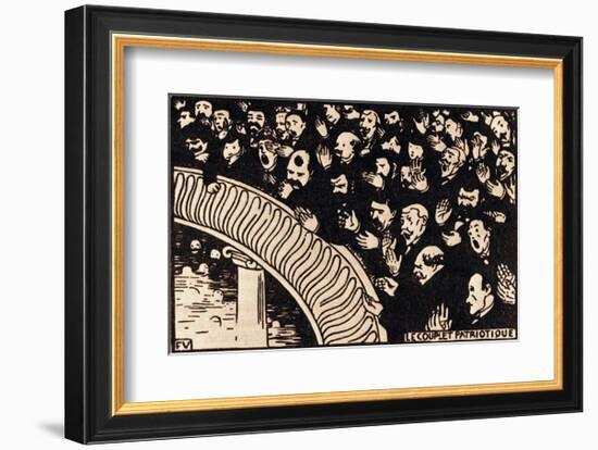 The Patriotic Ditty-Félix Vallotton-Framed Giclee Print