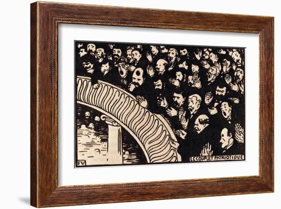 The Patriotic Ditty-Félix Vallotton-Framed Giclee Print