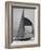 The Pattie Bounding For Home After the Trials For the America's Cup-George Silk-Framed Photographic Print