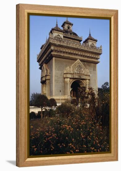 The Patuxai (Victory Gate or Gate of Triumph)-null-Framed Premier Image Canvas