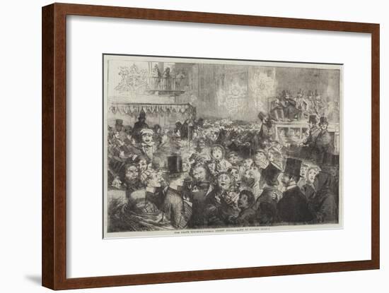 The Peace Illuminations, a Street Scene-George Housman Thomas-Framed Giclee Print