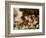 The Peaceable Kingdom, 1832-34 (See also 84503)-Edward Hicks-Framed Giclee Print