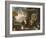 The Peaceable Kingdom and Penn’s Treaty, 1845-Edward Hicks-Framed Giclee Print