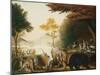 The Peaceable Kingdom-Edward Hicks-Mounted Giclee Print