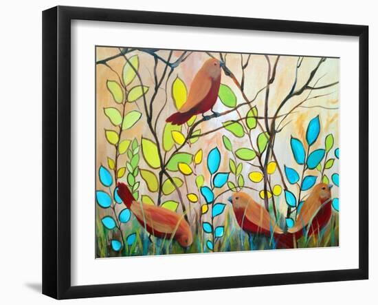 The Peaceful Gathering-Ruth Palmer-Framed Art Print