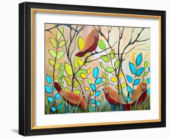 The Peaceful Gathering-Ruth Palmer-Framed Art Print