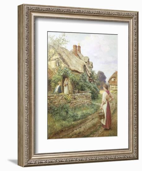 The Peaceful Village-Henry John Yeend King-Framed Giclee Print