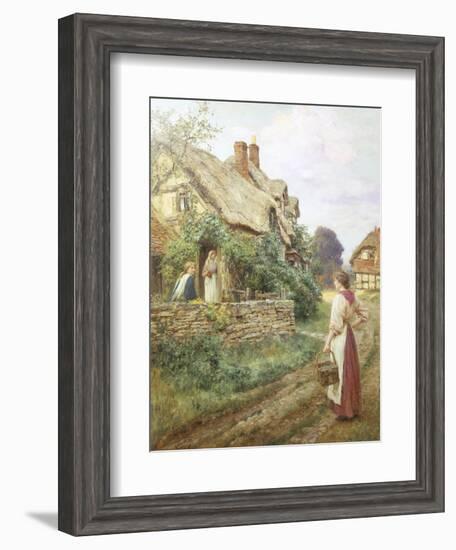 The Peaceful Village-Henry John Yeend King-Framed Giclee Print