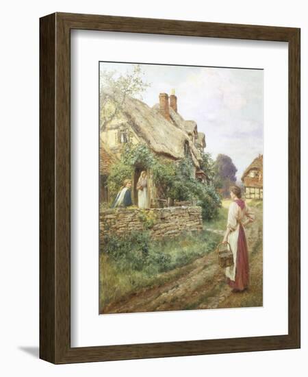 The Peaceful Village-Henry John Yeend King-Framed Giclee Print