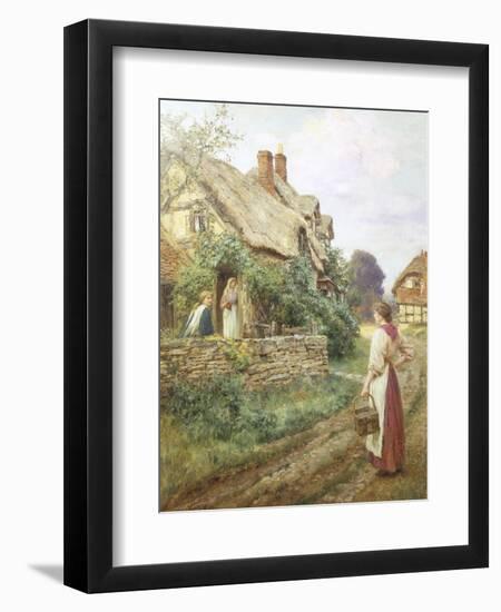 The Peaceful Village-Henry John Yeend King-Framed Giclee Print