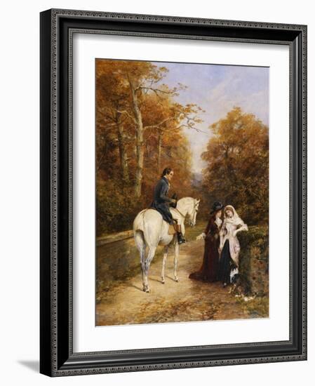 The Peacemaker-Heywood Hardy-Framed Premium Giclee Print