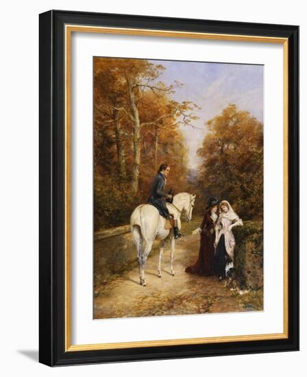 The Peacemaker-Heywood Hardy-Framed Premium Giclee Print