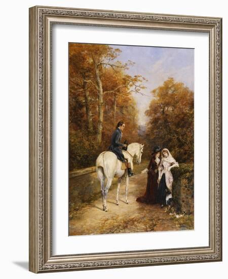 The Peacemaker-Heywood Hardy-Framed Giclee Print