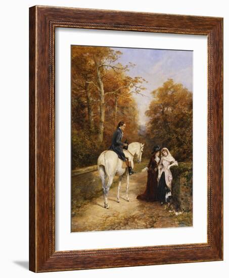 The Peacemaker-Heywood Hardy-Framed Giclee Print