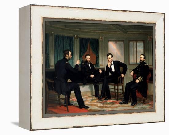 The Peacemakers, 1865-George Peter Alexander Healy-Framed Premier Image Canvas