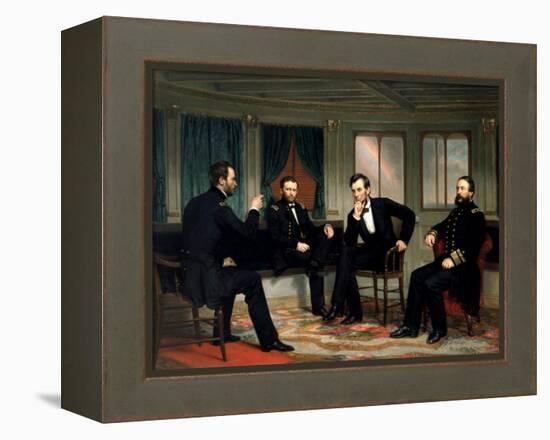 The Peacemakers, 1865-George Peter Alexander Healy-Framed Premier Image Canvas