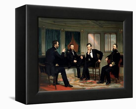 The Peacemakers, 1865-George Peter Alexander Healy-Framed Premier Image Canvas