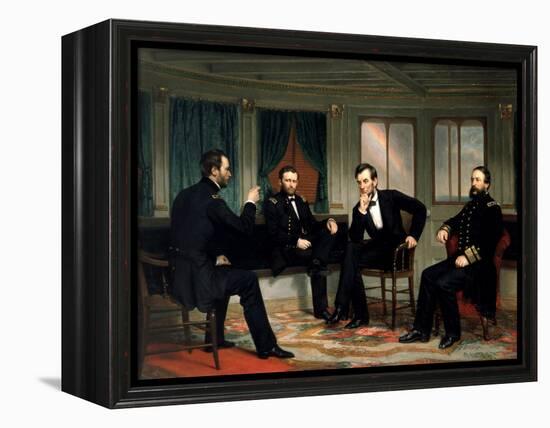 The Peacemakers, 1865-George Peter Alexander Healy-Framed Premier Image Canvas