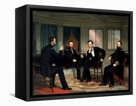 The Peacemakers, 1865-George Peter Alexander Healy-Framed Premier Image Canvas