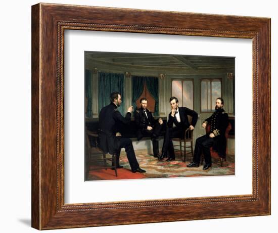 The Peacemakers-George P^A^ Healy-Framed Premium Giclee Print