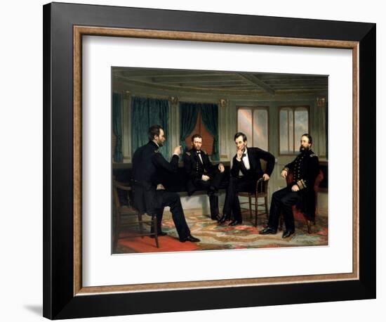 The Peacemakers-George P^A^ Healy-Framed Premium Giclee Print