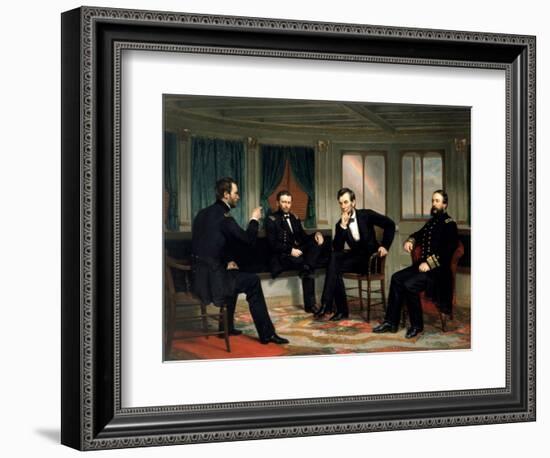 The Peacemakers-George P^A^ Healy-Framed Premium Giclee Print