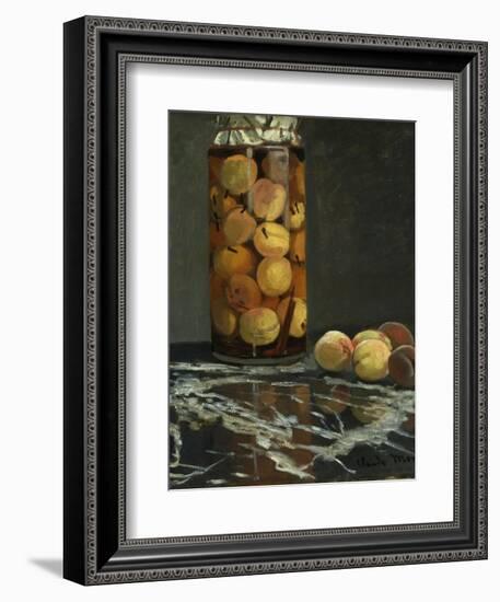 The Peach Glass, 1866-Claude Monet-Framed Giclee Print