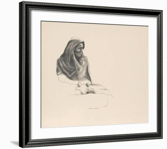 The Peach Woman-Harry McCormick-Framed Collectable Print