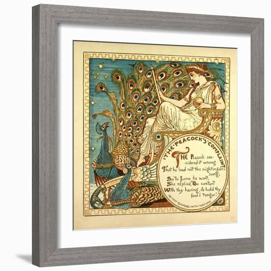 The Peacock's Complaint-null-Framed Giclee Print