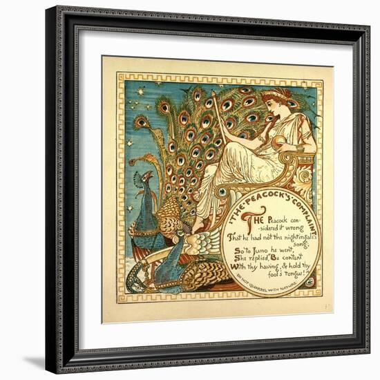 The Peacock's Complaint-null-Framed Giclee Print