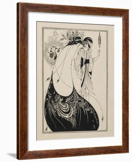 The Peacock Skirt. From Salome-null-Framed Giclee Print