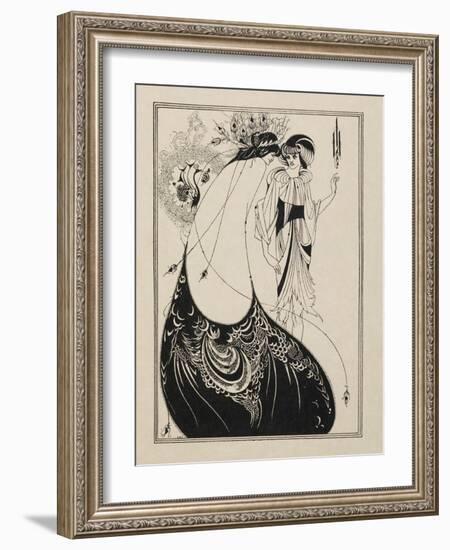 The Peacock Skirt. From Salome-null-Framed Giclee Print