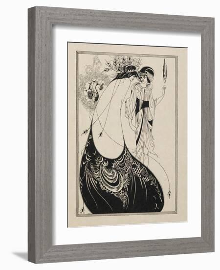 The Peacock Skirt. From Salome-null-Framed Giclee Print