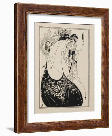 The Peacock Skirt. From Salome-null-Framed Giclee Print