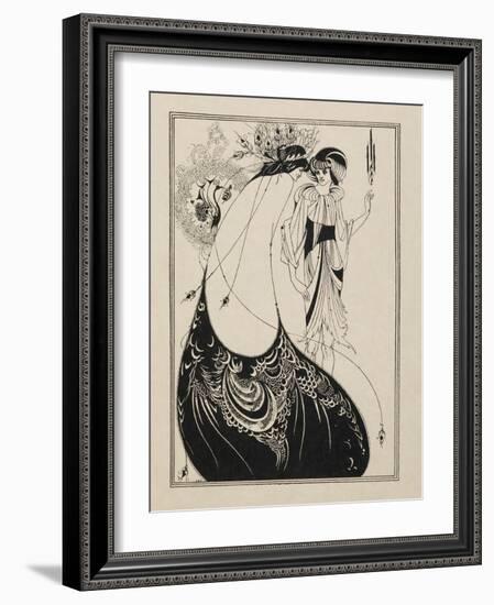 The Peacock Skirt. From Salome-null-Framed Giclee Print