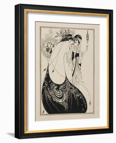 The Peacock Skirt. From Salome-null-Framed Giclee Print