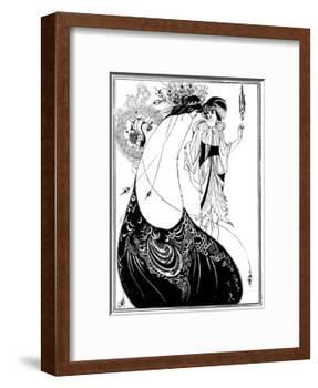 The Peacock Skirt-Aubrey Beardsley-Framed Giclee Print
