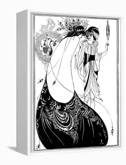 The Peacock Skirt-Aubrey Beardsley-Framed Premier Image Canvas